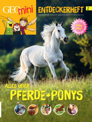 GEOlino mini Entdeckerheft 2/2016 - Alles über Pferde + Ponys MairDuMont