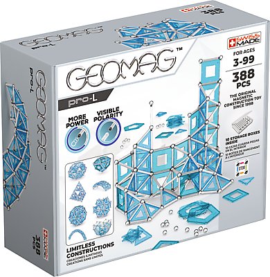 Geomag, klocki konstrukcyjne Pro-L Masterbox 388, G194 Geomag