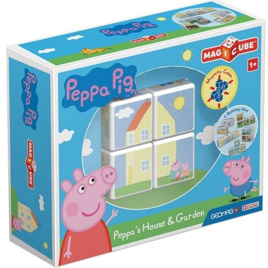 Geomag, klocki magnetyczne MagicCube Peppa Pig Peppa's Geomag