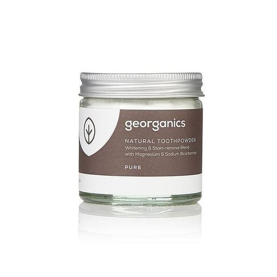 Georganics, proszek do czyszczenia zębów Pure Coconut, 60 ml Georganics