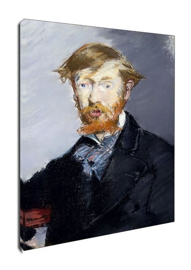 George Moore (1852 1933), Edouard Manet - obraz na płótnie 40x50 cm Galeria Plakatu