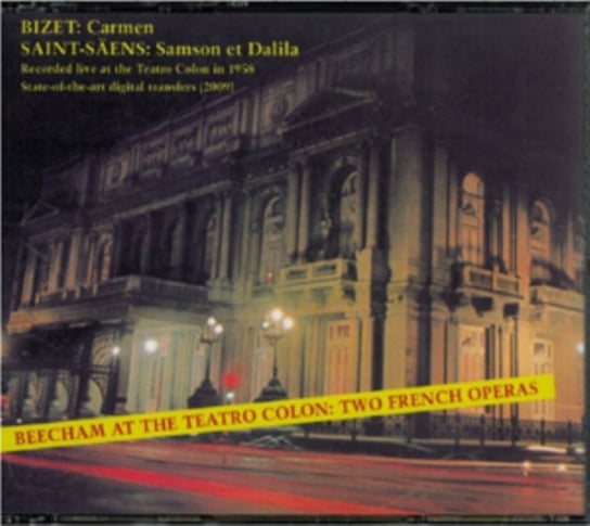 Georges Bizet: Carmen/Camille Saint-Saens: Samson Et Dalila West Hill Radio Archive