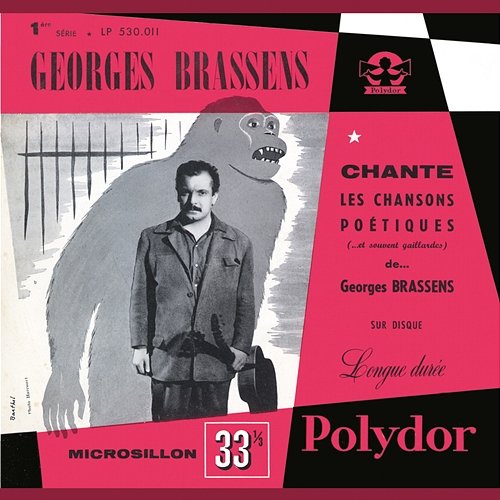 Georges Brassens chante les chansons poétiques (et souvent gaillardes) N°1 Georges Brassens