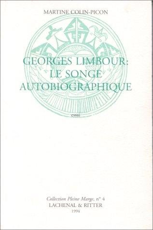 Georges Limbour Le Songe Auto Opracowanie zbiorowe