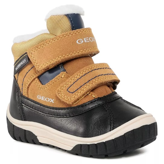 GEOX OBUWIE Śniegowce B942DB YELLOW/BLUE ROZM. 20 Geox