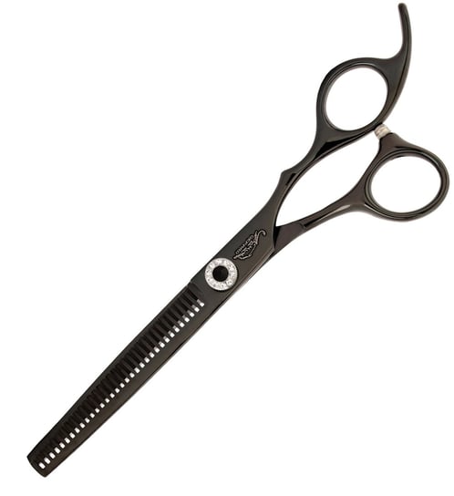 GEPARD Degażówki praworęczne groomerskie 6,5 offset fryzjerskie do strzyżenia włosów do salonu linia Superior Calissimo