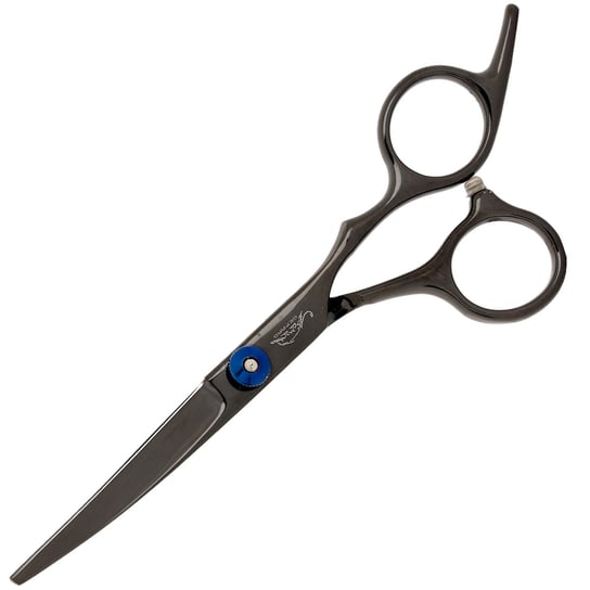 GEPARD Nożyczki groomerskie praworęczne 6,0 offset fryzjerskie do strzyżenia włosów do salonu linia Superior Calissimo
