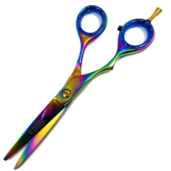 GEPARD Nożyczki leworęczne 5,5 fryzjerskie do strzyżenia włosów do salonu linia Classic Calissimo