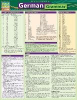 German Grammar: Quickstudy Laminated Reference Guide Barcharts Inc.
