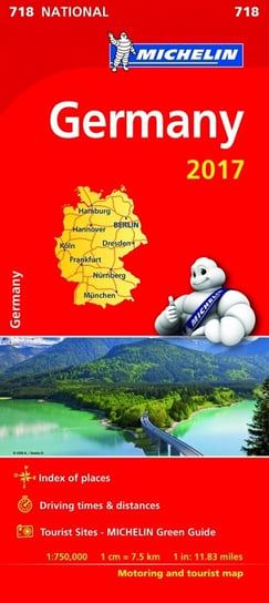 Germany 2017. Motoring and tourist map Opracowanie zbiorowe