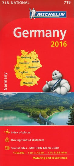 Germany. Mapa 1:750 000 Opracowanie zbiorowe