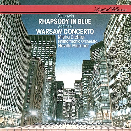 Gershwin: Rhapsody in Blue / Addinsell: Warsaw Concerto / Chopin: Fantasy on Polish Airs / Liszt: Polonaise brillante / Litolff: Scherzo Misha Dichter, Philharmonia Orchestra, Sir Neville Marriner