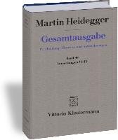 Gesamtausgabe. 4 Abteilungen / Anmerkungen VI-IX Heidegger Martin