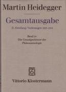 Gesamtausgabe Abt. 2 Vorlesungen Bd. 24. Die Grundprobleme der Phänomenologie Heidegger Martin