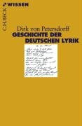 Geschichte der deutschen Lyrik Petersdorff Dirk