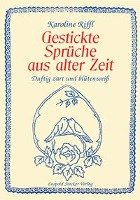 Gestickte Sprüche aus alter Zeit Riffl Karoline Książka w Empik