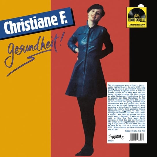 Gesundheit!, płyta winylowa Christiane F