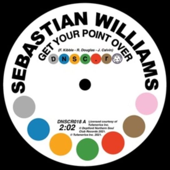 Get Your Point Over/I Don't Care What Mama Said (Baby I Need You), płyta winylowa Williams Sebastian