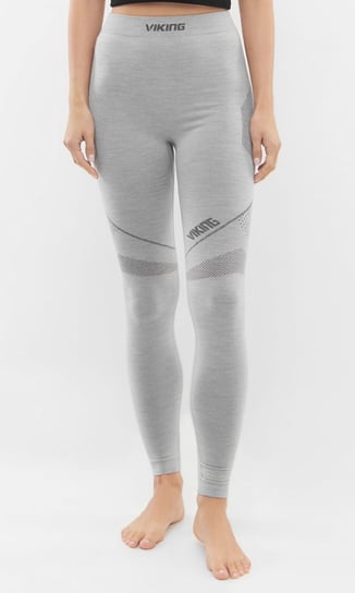 Getry termoaktywne damskie z wełny merino Viking Lava Primaloft Pants 0200 jasnoszary - S Viking