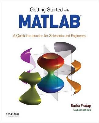 Getting Started with MATLAB Pratap Rudra