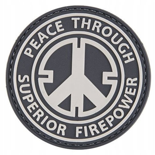Gf Corp Naszywka 3D Peace Through Superior Firep. GFC Tactical