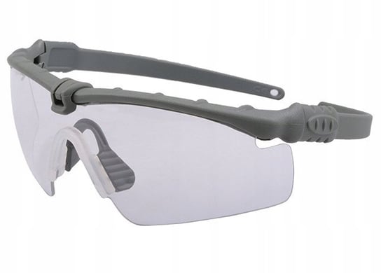 Gf Corp Okulary Tactical Szare Przeźroczyste GFC Tactical