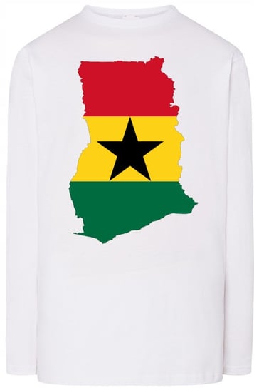 Ghana Flaga Męska Bluza Longsleeve Rozm.S Inna marka