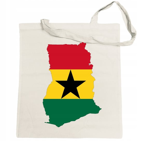 Ghana Flaga Torba Zakupowa Eco Modna Inna marka