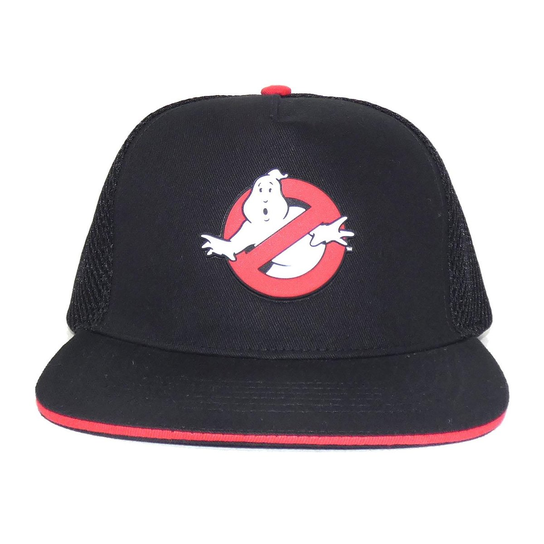 Ghostbusters Logo Snapback Cap (OS / Czarny) Ghostbusters
