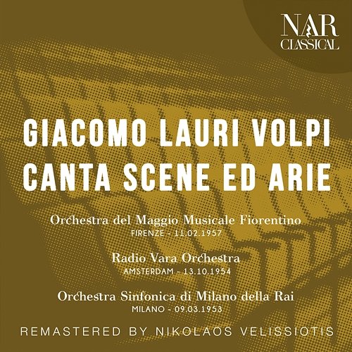 Giacomo Lauri Volpi canta Scene ed Arie Various Artists