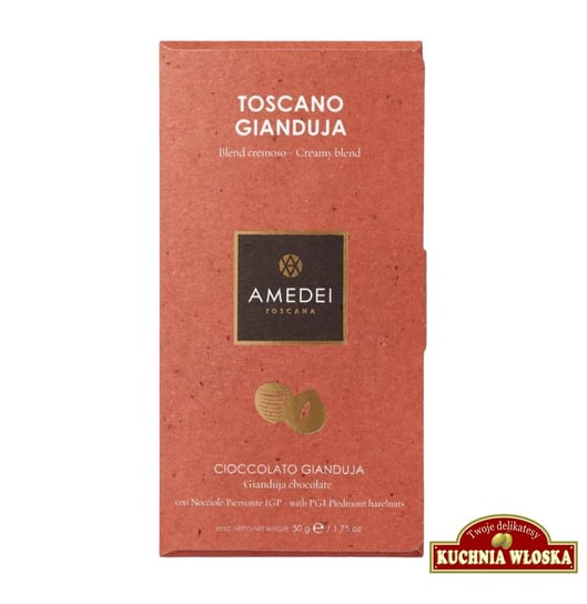 Gianduja - czekolada orzechowa 50g / Amedei Inna marka