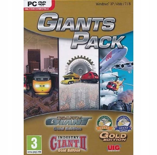 Giants Pack 3 Gry Symulacja Transportu Nowa PC DVD Inny producent