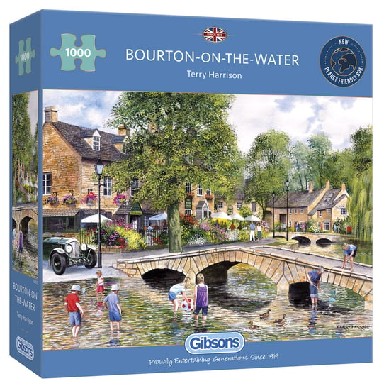 Gibsons, puzzle, Bourton on the Water / Gloucestershire / Anglia, 1000 el. Gibsons
