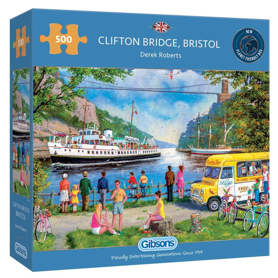 Gibsons, puzzle, Most Clifton / Bristol / Anglia, 500 el. Gibsons