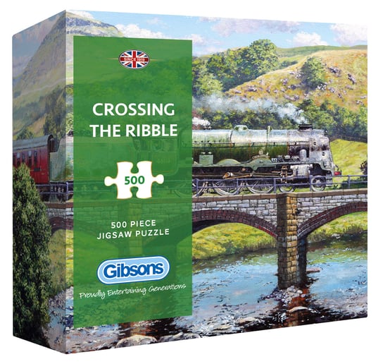 Gibsons, puzzle, Most na rzece Ribble / Anglia, 500 el. Gibsons