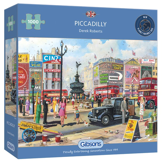 Gibsons, puzzle, Piccadilly Circus / Londyn, 1000 el. Gibsons