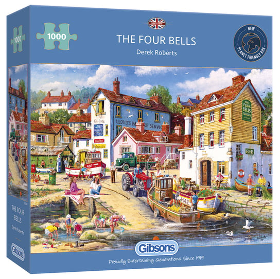 Gibsons, puzzle, Port "The Four Bells", 1000 el. Gibsons