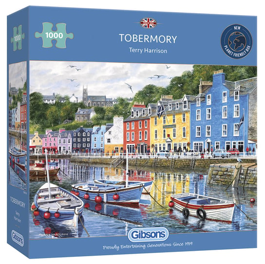 Gibsons, puzzle, Tobermory / Szkocja, 1000 el. Gibsons