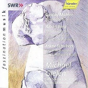 GIELEN M MAHLER BERG SCHUB 2CD Gielen Michael