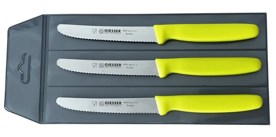 Giesser zestaw 3 noży 8365 limon 11cm Confortime