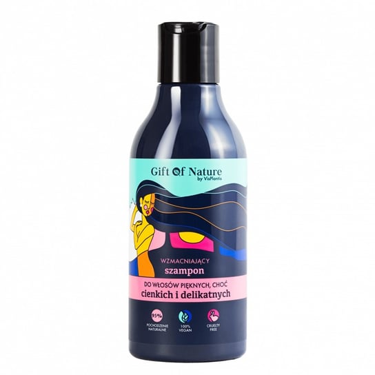 Gift of Nature Wzmacniający szampon do włosów cienkich i delikatnych - 300 ml Gift of Nature