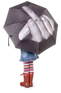 Gift World, Niegrzeczna parasolka, 100 cm Gift World