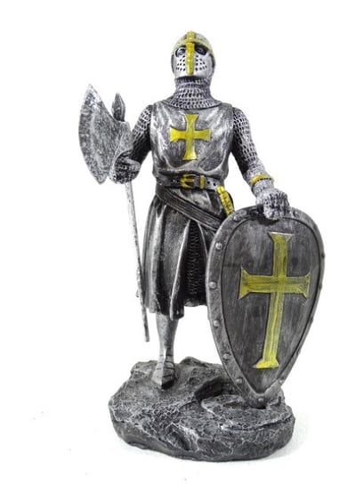 GiftDeco, Figurka Rycerz - krzyżowiec, 18 cm GIFTDECO