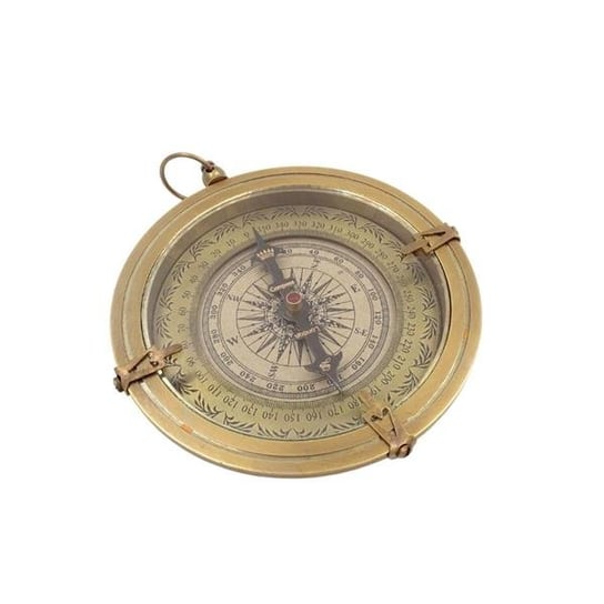 GiftDeco, Kompas ze zdobieniami, mosiężny GIFTDECO