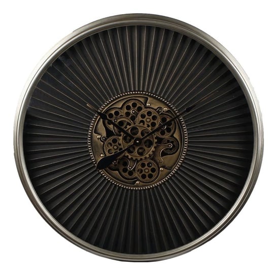Gifts Amsterdam Zegar ścienny Radar Stefan, czarno-złoty, 80 cm Gifts Amsterdam