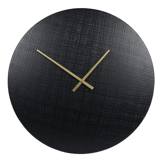 Gifts amsterdam zegar ścienny zurich, l, metalowy, czarny, 55 cm Gifts Amsterdam
