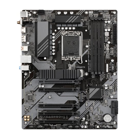 Gigabyte B760 DS3H AX 1.x M/B Rodzina procesorów Intel, Gniazdo procesora LGA1700, DDR5 DIMM, Gniazda pamięci 4, Obsługiwane int Gigabyte