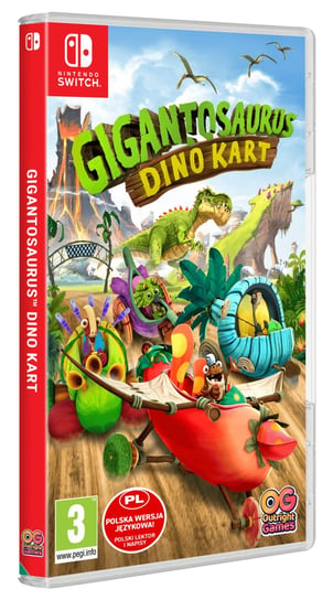 Gigantosaurus (Gigantozaur): Dino Kart, Nintendo Switch NAMCO Bandai