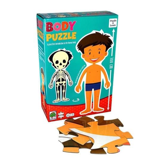 Gigantyczne puzzle Moje ciało Chłopiec 26 el. Barbo Toys