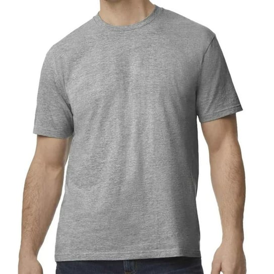 Gildan Koszulka Dla Dorosłych Unisex Polycotton Midweight T-Shirt (M / Jasnoszary) GILDAN